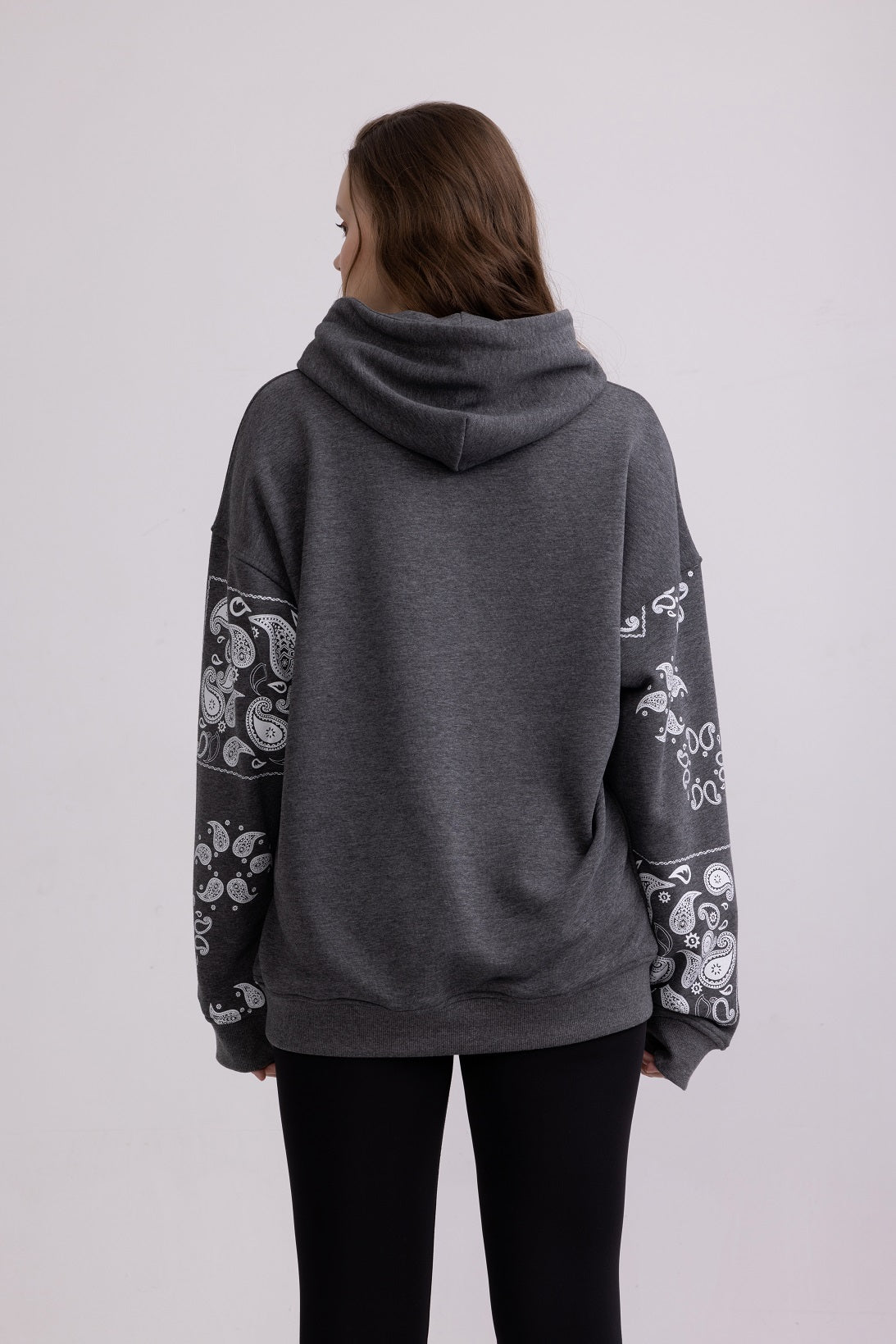 VIOCOSE Unisex Oversized Embroidery Hoodie